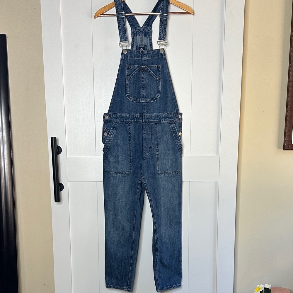 GAP Blue Denim Overalls Size XS